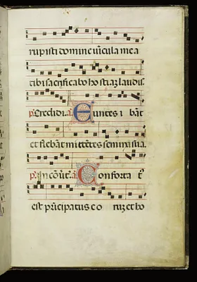 Leaf from Antiphonary