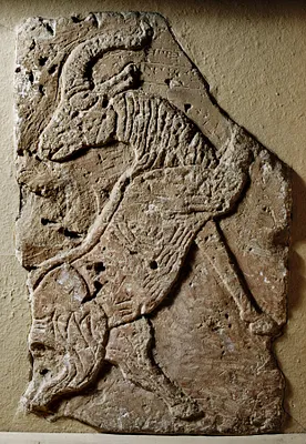 Relief with Goat