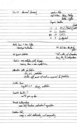 Hillary Rodham Clinton/ Meetings