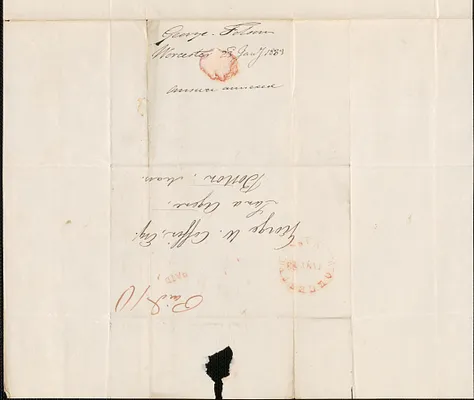 George Folsom to George Coffin, 23 January 1833