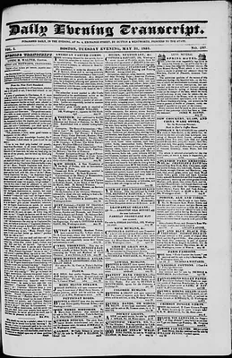 Daily Evening Transcript