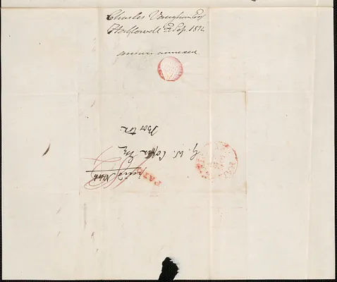 Charles Vaughan to George Coffin, 22 September 1834