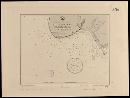 North America, west coast of lower California, Colnett Bay