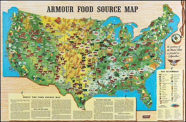 Armour food source map