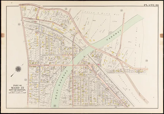 Atlas of the city of Boston, West Roxbury