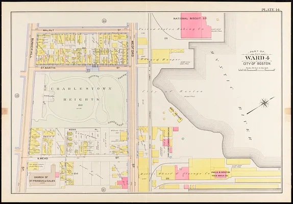 Atlas of the city of Boston, Charlestown