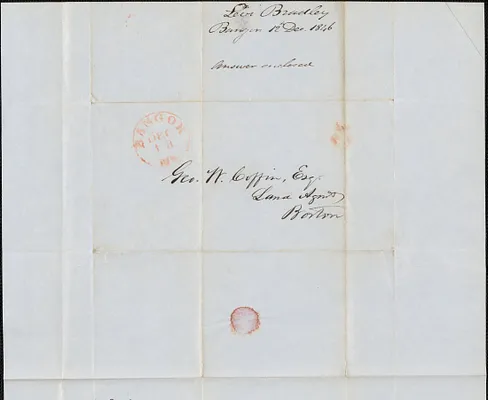Levi Bradley to George Coffin, 12 December 1846