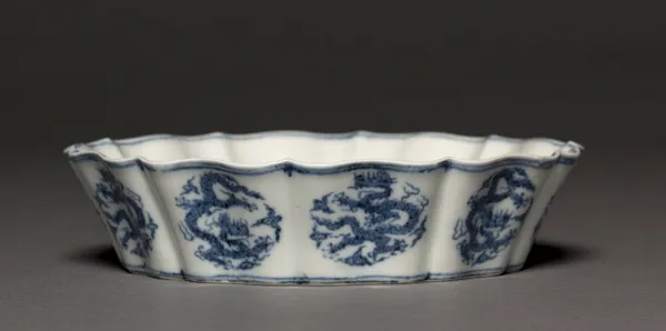 Brush Washer with Dragons