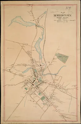 Map of Morristown