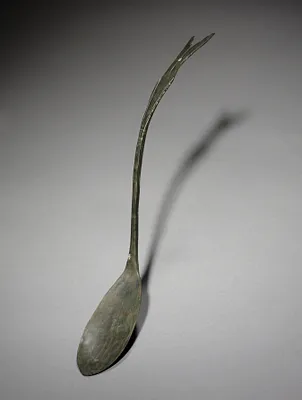 Spoon with Fish-Tail Design