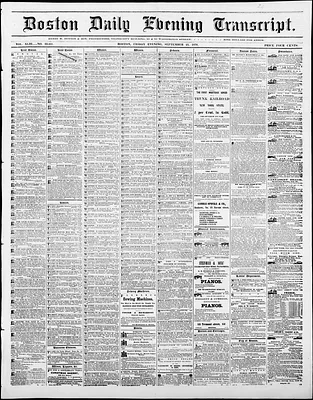 Boston Daily Evening Transcript