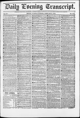 Daily Evening Transcript