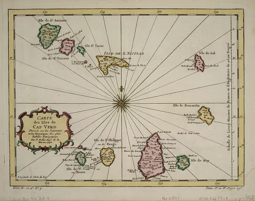 Carte des Isles du Cap Verd