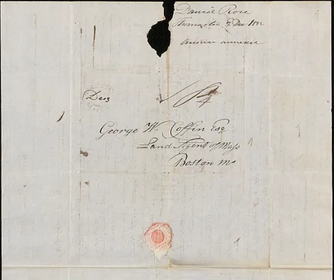Daniel Rose to George Coffin, 3 December 1832