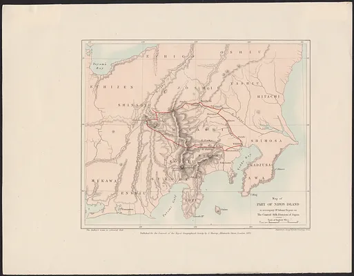 Map of part of Nipon Island