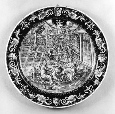 Plate Depicting the Month of May