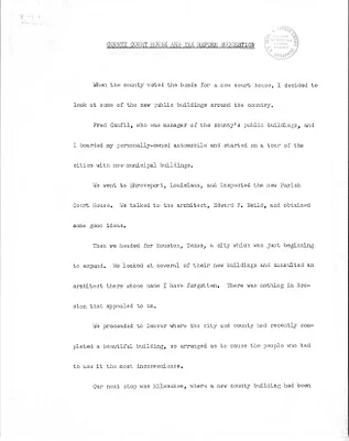 Typed Note of President Harry S. Truman
