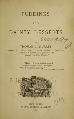 Puddings and dainty desserts