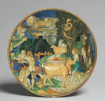 Plate Depicting the Myth of Cadmus
