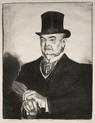 Man in a Silk Hat