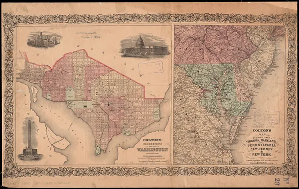 Colton's Georgetown and the city of Washington