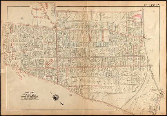 Atlas of the city of Boston, West Roxbury