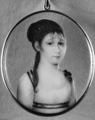Portrait Miniature of Princess Louisa Carlotta