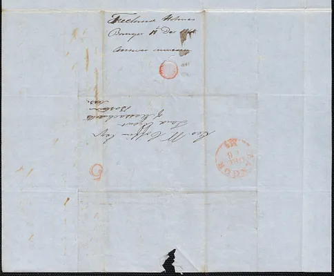 Freeland Holmes to George Coffin, 18 December 1845