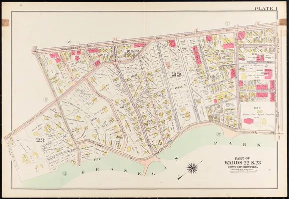 Atlas of the city of Boston, West Roxbury