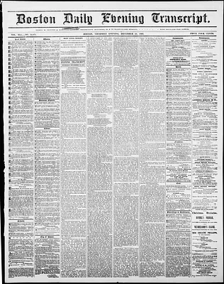Boston Daily Evening Transcript