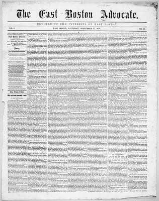 The East Boston Advocate
