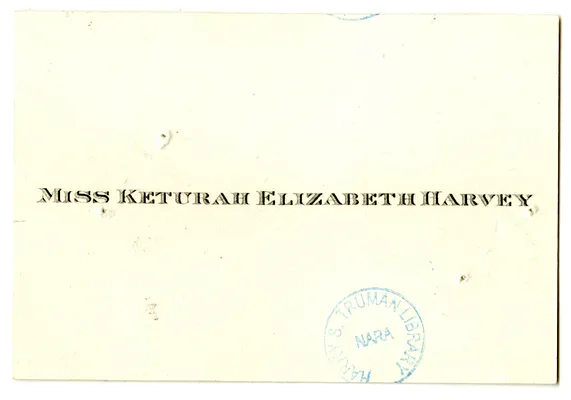 Wedding Gift Card from Keturah Harvey