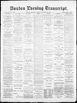 Boston Evening Transcript