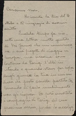 Raffaele Schiavina autograph letter signed, in Italian, to Joseph Moro, Marseille, France, November 21, 1927