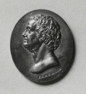 Portrait Medallion of Benjamin Franklin