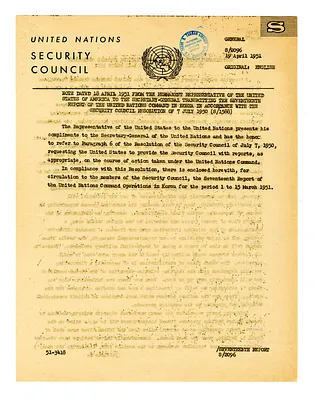 17th Report of the United Nations Command Operations in Korea for the Period 1-15 March 1951