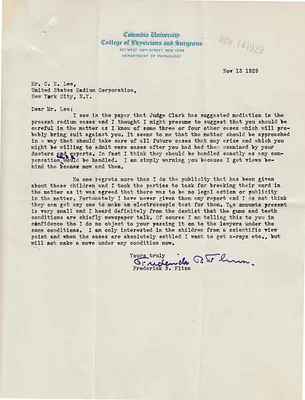Letters Received to C.E. Lee [C.B. Lee], November 13, 1929