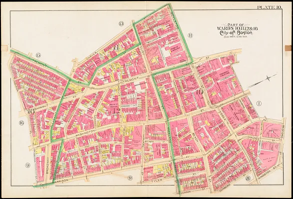 Atlas of the city of Boston : city proper and Roxbury