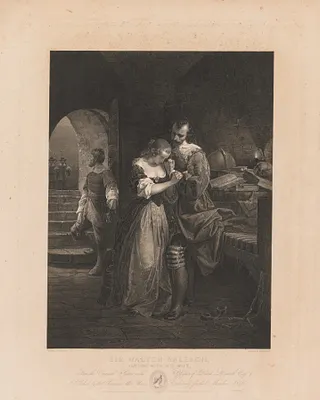 Sir Walter Raleigh Parting with His Wife