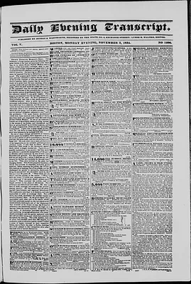 Daily Evening Transcript