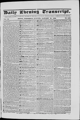 Daily Evening Transcript