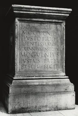 Funerary Altar of M. Ogulnius Iustus