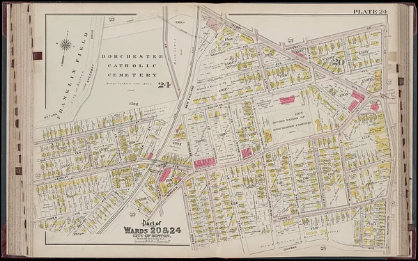 Atlas of the city of Boston, Dorchester : from actual surveys and official plans