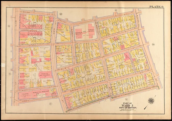 Atlas of the city of Boston, Charlestown and East Boston