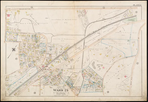 Atlas of the city of Boston, West Roxbury