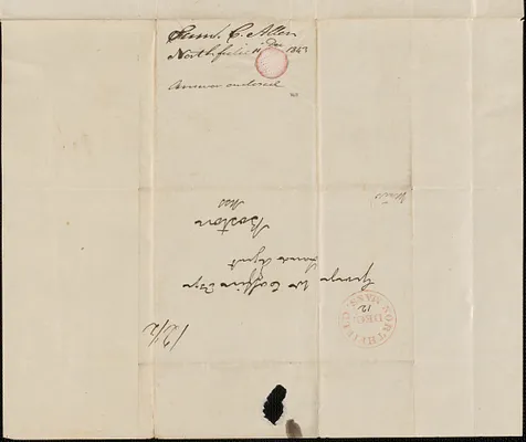 Samuel Allen to George Coffin, 11 December 1843