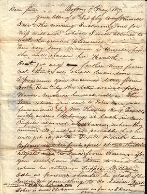 Charles Spooner to Deborah Russell May 7 1817