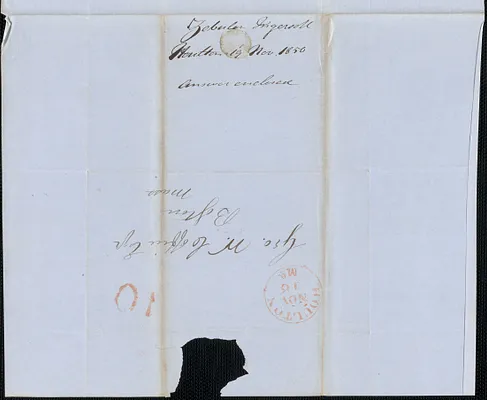 Z. Ingersoll to George Coffin, 16 November 1850