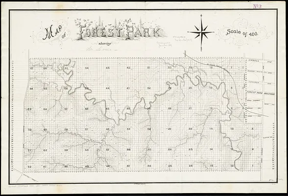 Map of Forest Park, showing [St. Louis]