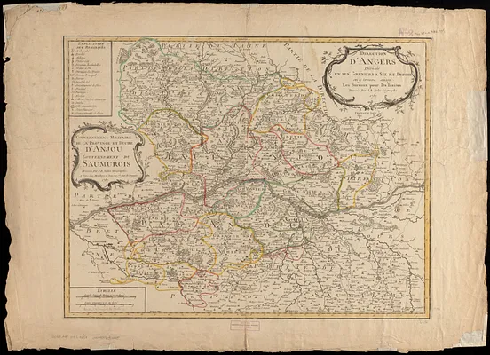 Gouvernement militaire de la province et duché d'Anjou, gouvernement du Saumurois